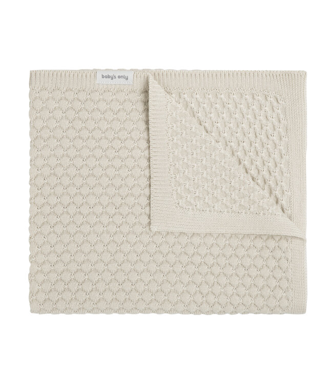 Baby's Only Baby's Only - Wiegdeken Sky-Chunky warm linen