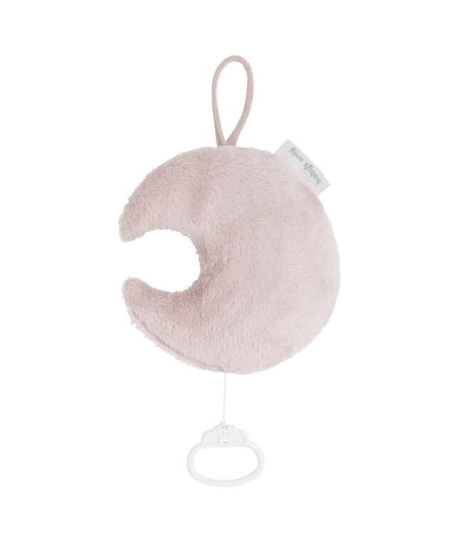 Baby's Only Baby's Only - Muziekdoosje maan Sky oud roze