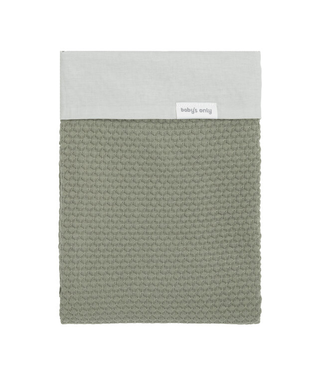 Baby's Only Baby's Only - Dekbedovertrek Sky urban green - 100x135