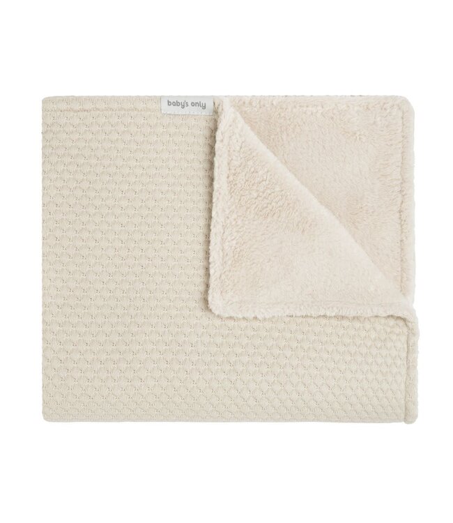 Baby's Only Baby's Only - Ledikantdeken teddy Sky warm linen