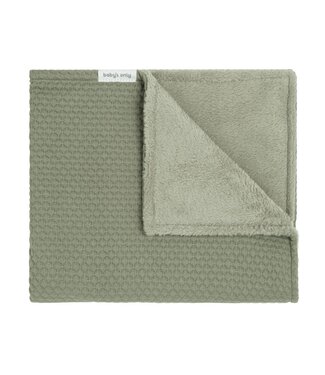 Baby's Only Baby's Only - Wiegdeken teddy Sky urban green