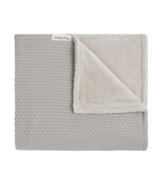 Baby's Only Baby's Only - Wiegdeken teddy Sky urban taupe
