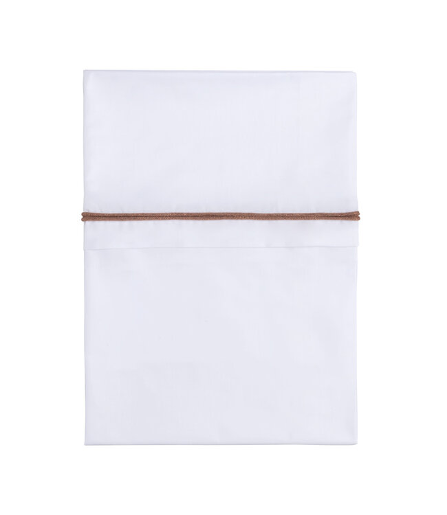 Baby's Only Baby's Only - Ledikantlaken gebreide bies koper-honey mÃªlee/wit