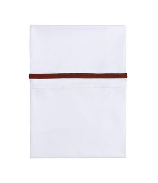 Baby's Only Baby's Only - Wieglaken gebreide bies brique/wit