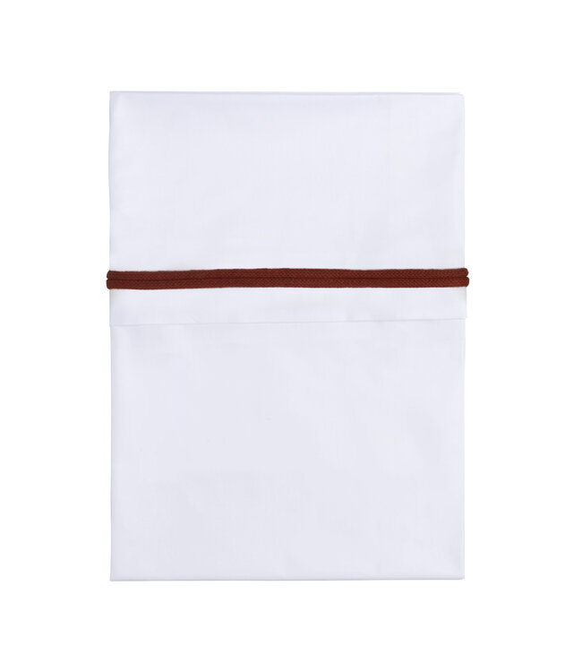 Baby's Only Baby's Only - Wieglaken gebreide bies brique/wit