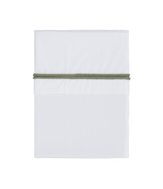 Baby's Only Baby's Only - Ledikantlaken gebreide bies urban green/wit