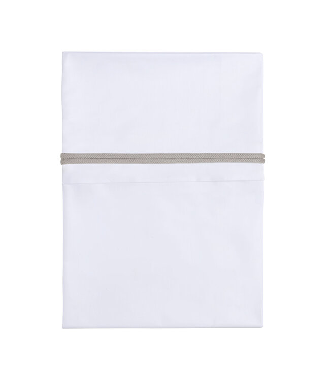 Baby's Only Baby's Only - Wieglaken gebreide bies leem/wit