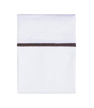 Baby's Only Baby's Only - Ledikantlaken gebreide bies cacao/wit