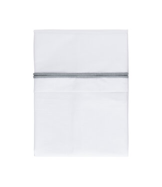 Baby's Only Baby's Only - Ledikantlaken gebreide bies nordic blue/wit