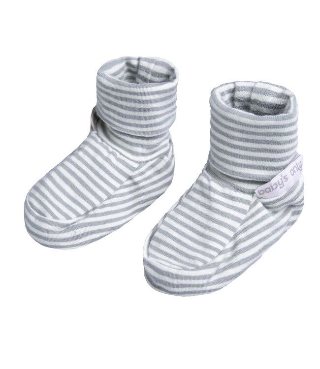 Baby's Only Baby's Only - Slofjes Stripe nordic blue