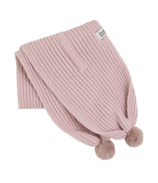 Baby's Only Baby's Only - Overslagsjaaltje met pompon Cool oud roze