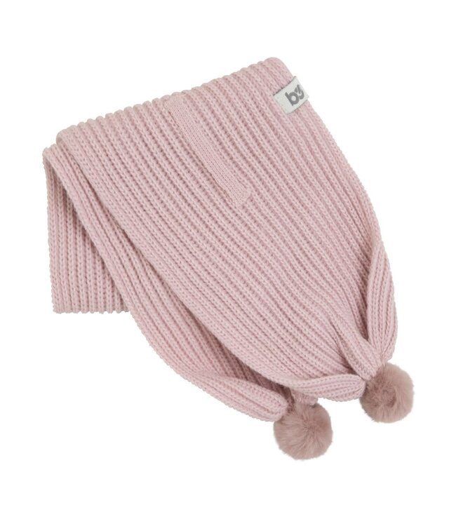 Baby's Only Baby's Only - Overslagsjaaltje met pompon Cool oud roze