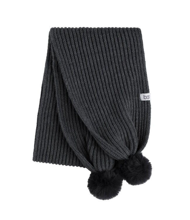 Baby's Only Baby's Only - Sjaaltje met pompon Cool antraciet
