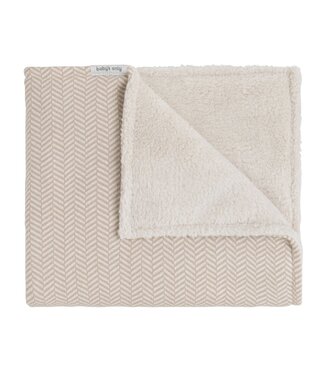 Baby's Only Baby's Only - Ledikantdeken teddy Dawn beige/ecru