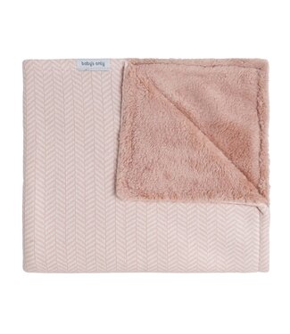 Baby's Only Baby's Only - Wiegdeken teddy Dawn blush/ecru