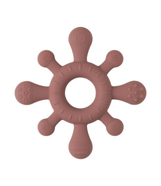 Baby's Only Baby's Only - Bijtring blossom stone red