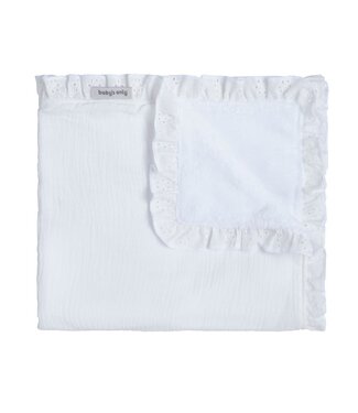 Baby's Only Baby's Only - Wiegdeken teddy Calm wit