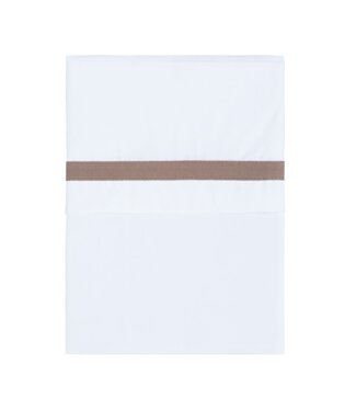 Baby's Only Baby's Only - Ledikantlaken geweven bies clay/wit