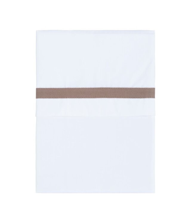 Baby's Only Baby's Only - Ledikantlaken geweven bies clay/wit