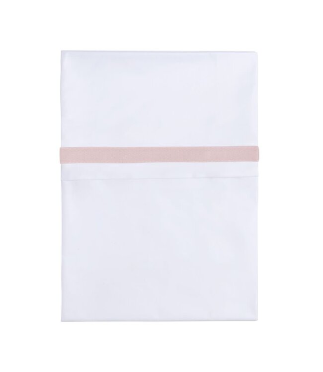 Baby's Only Baby's Only - Wieglaken geweven bies oud roze/wit