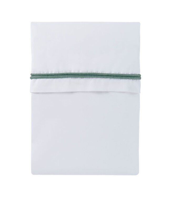 Baby's Only Baby's Only - Ledikantlaken gebreide bies stonegreen/wit