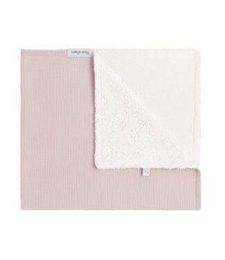 Baby's Only Baby's Only - Wiegdeken teddy Fresh ECO oud roze