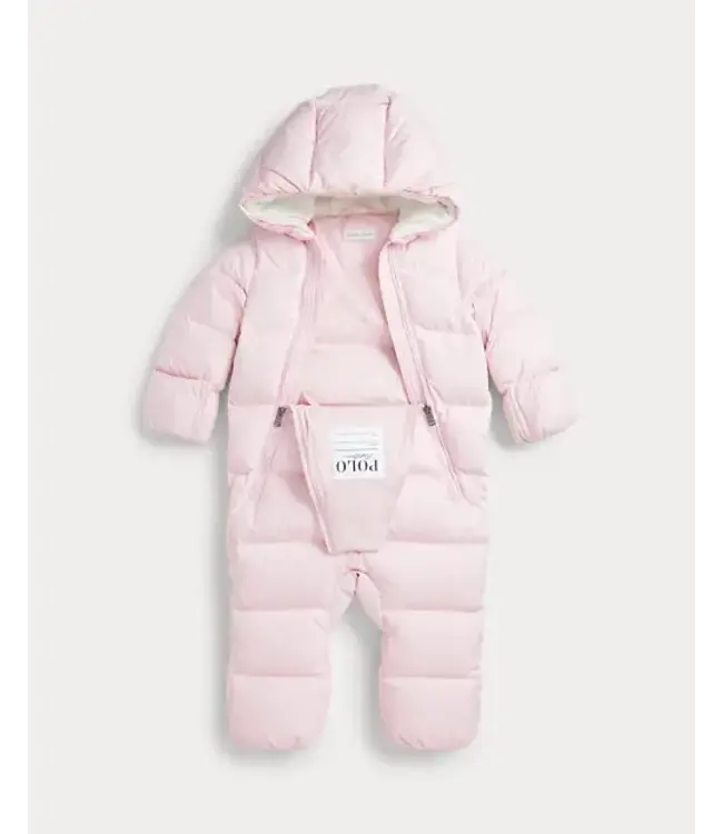 Ralph Lauren Ralph Lauren - Donzen trappelzak met capuchon - Roze
