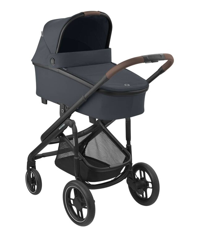 Maxi Cosi Maxi Cosi - Mc Plaza Plus Essential Graphite (Black Frame & Brown Leather)