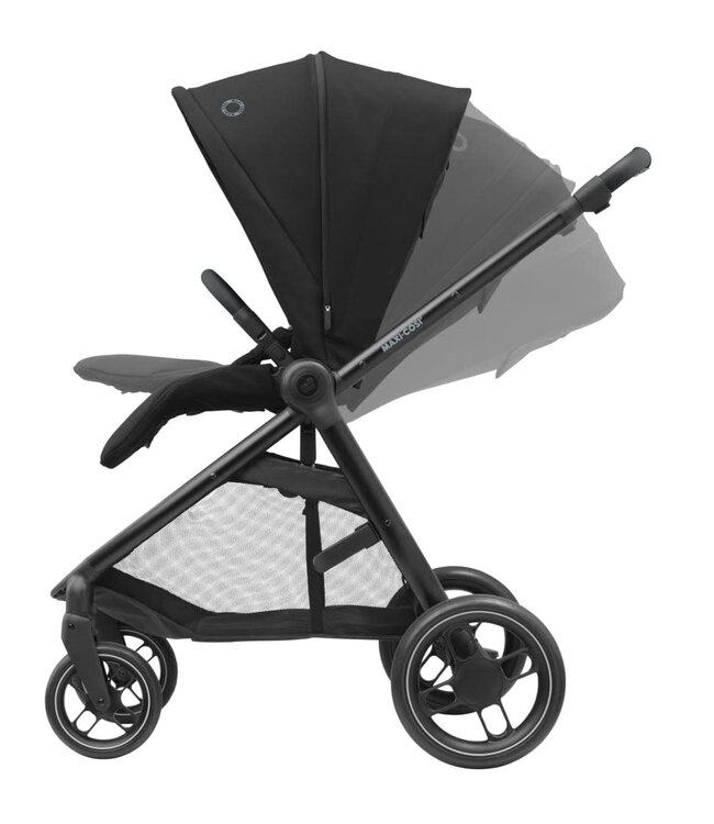 Maxi Cosi Maxi Cosi - Mc Street Plus Essential Black (Black Frame & Black Leather)
