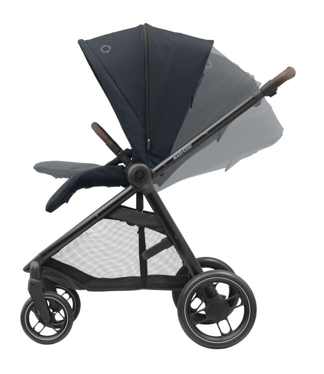 Maxi Cosi Maxi Cosi - Mc Street Plus Essential Graphite (Black Frame & Brown Leather)
