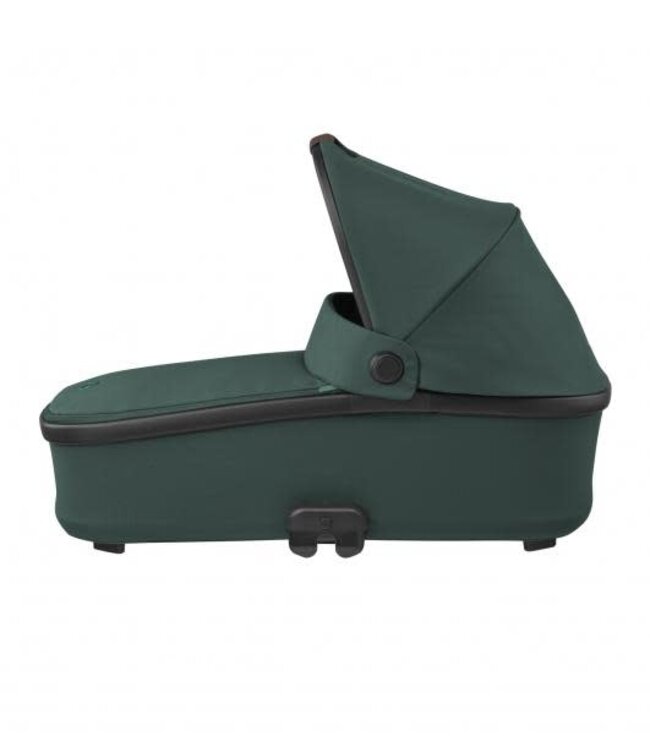 Maxi Cosi Maxi Cosi - Mc Oria Carrycot Essential Green? (Black Rim, Brown Leather)