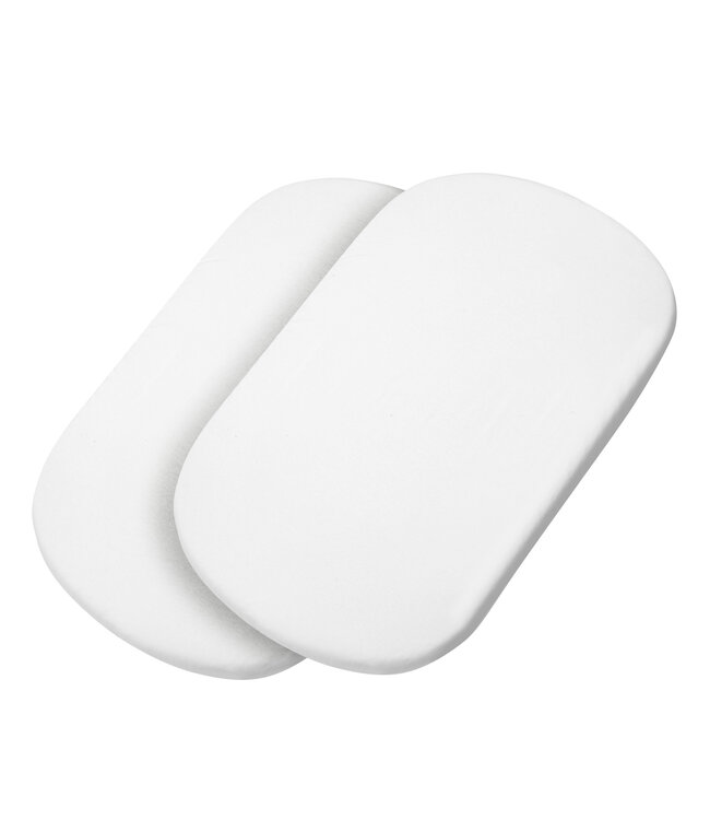 Maxi Cosi Maxi Cosi - Mc Carrycot Bedsheets White X2