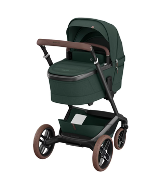 Maxi Cosi Maxi Cosi - Mc Fame Twillic Green (Dark Frame  + Brown Wheels + Brown Leather)