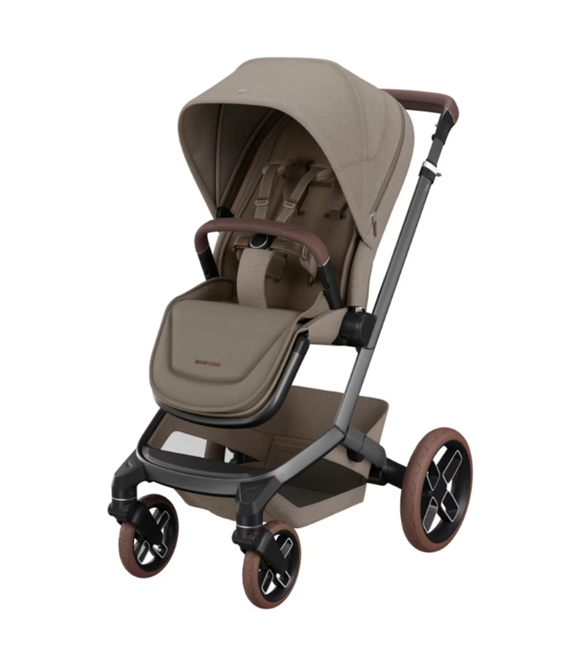 Maxi Cosi Maxi Cosi - Mc Fame Twillic Truffle (Dark Frame  + Brown Wheels + Brown Leather)