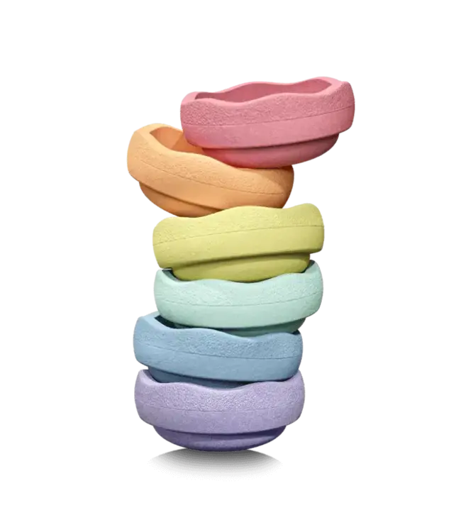 Stapelstein Stapelstein - Original Mini rainbow pastel