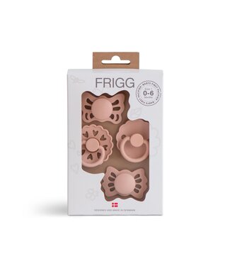 Frigg Frigg - Baby’S First Pacifier Pack - T1 Blush