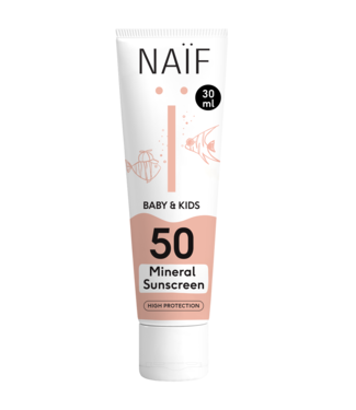 Naif Naif - Minerale Zonnebrandcrème voor Baby & Kids SPF50