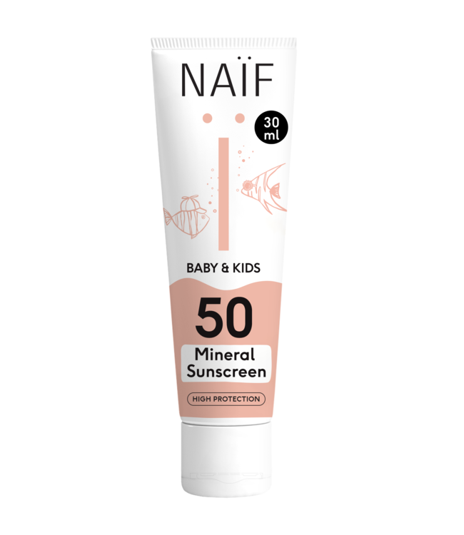 Naif Naif - Minerale Zonnebrandcrème voor Baby & Kids SPF50