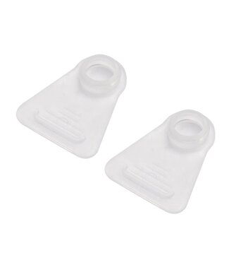 Bebejou Bebejou - Badstop Set 2 Stuks Wit