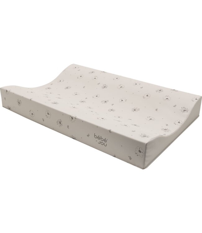 Bebejou Bebejou - Waskussen 72X44Cm Tiny Sheep Allover Taupe