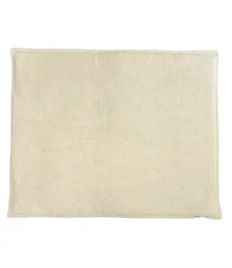 Ilmaha Ilmaha - Boxkleed rechthoek teddy | Ecru