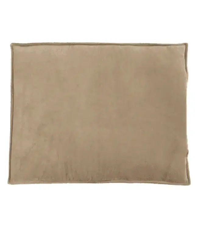 Ilmaha Ilmaha - Boxkleed rechthoek teddy | Taupe