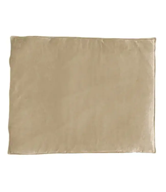 Ilmaha Ilmaha - Boxkleed rechthoek velours | Champagne