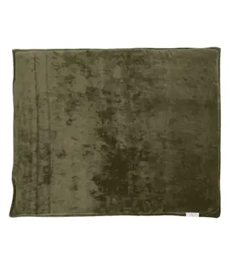 Ilmaha Ilmaha - Boxkleed rechthoek velours | Leger Groen