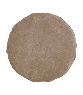 Ilmaha Ilmaha - Boxkleed rond teddy | Taupe