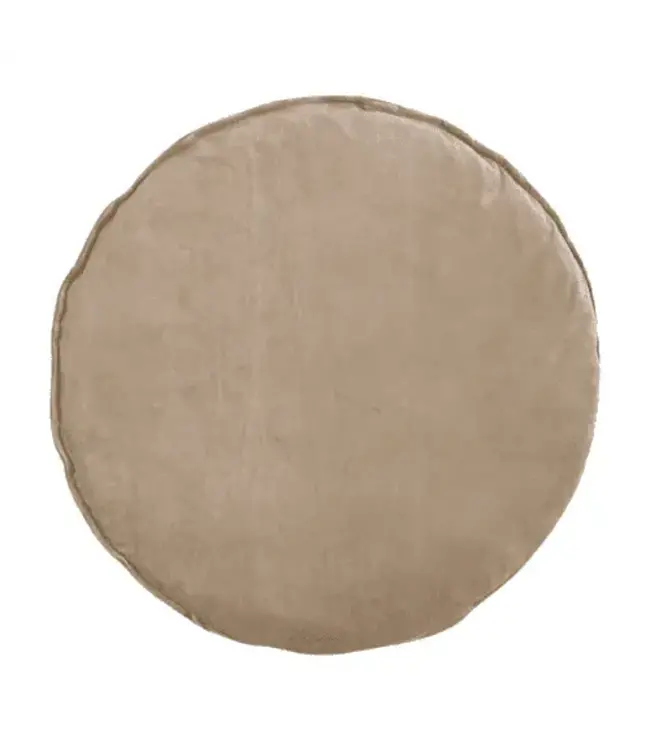 Ilmaha Ilmaha - Boxkleed rond teddy | Taupe