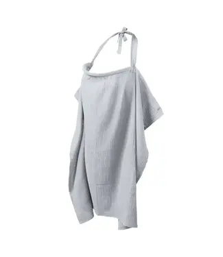 Ilmaha Ilmaha - Voedingsdoek uni | Licht grijs