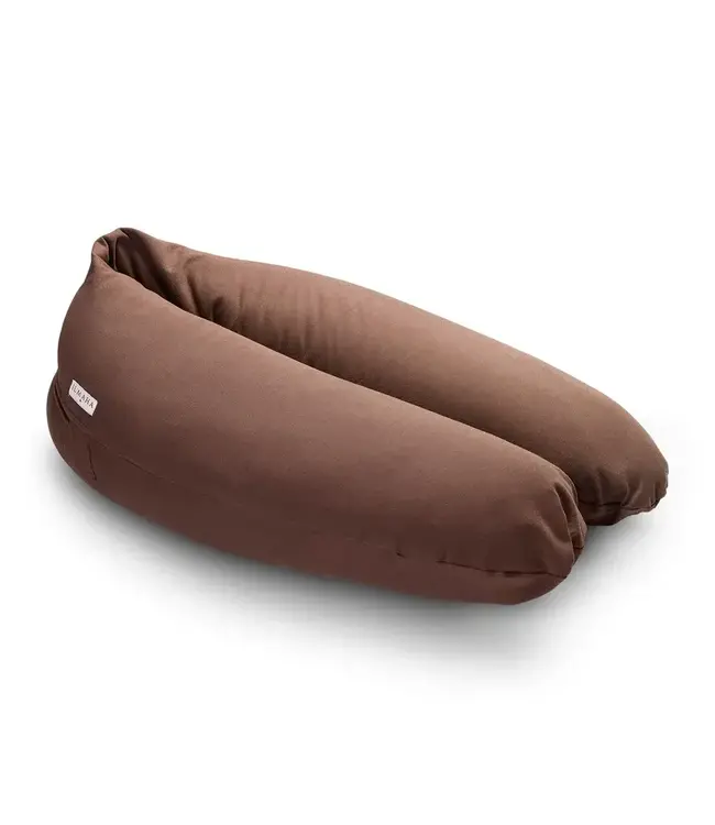 Ilmaha Ilmaha - Voedingskussen soft sweat | Bruin