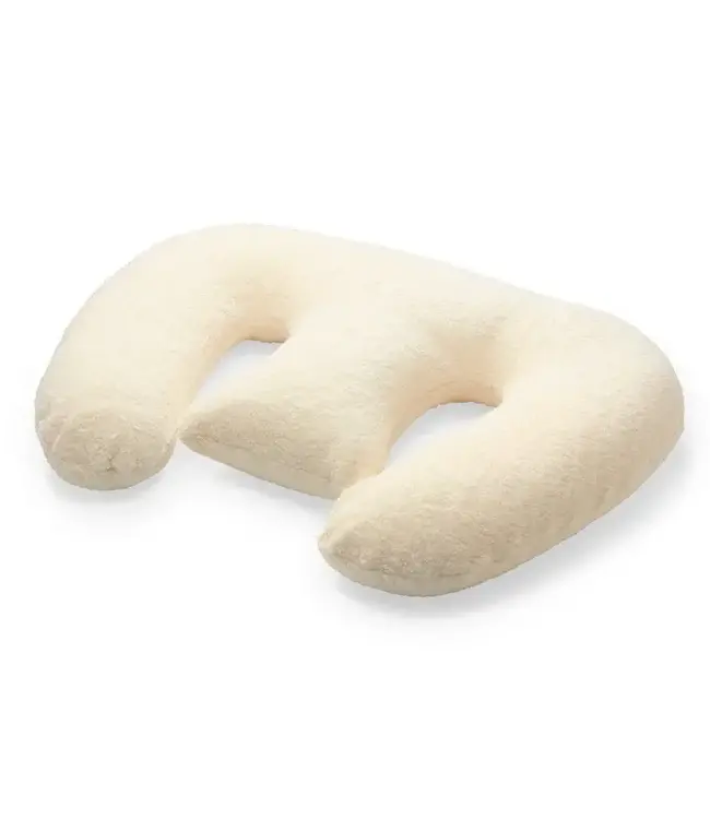 Ilmaha Ilmaha - Voedingskussen tweeling teddy | Ecru