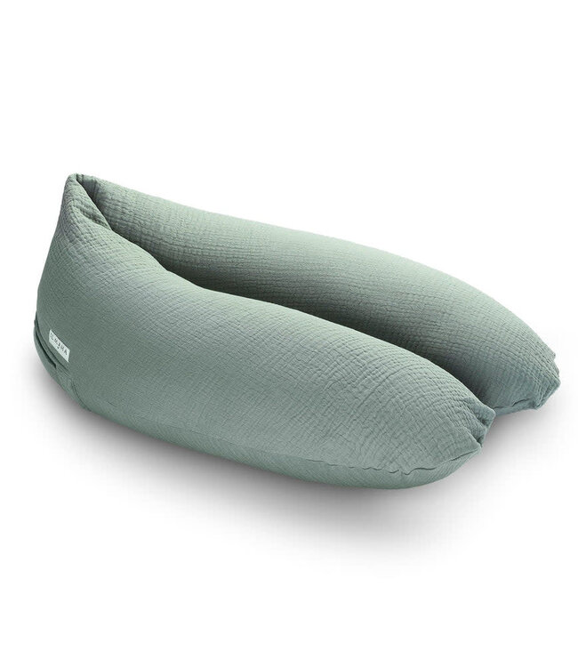 Ilmaha Ilmaha - Voedingskussenhoes hydrofiel | Oud groen